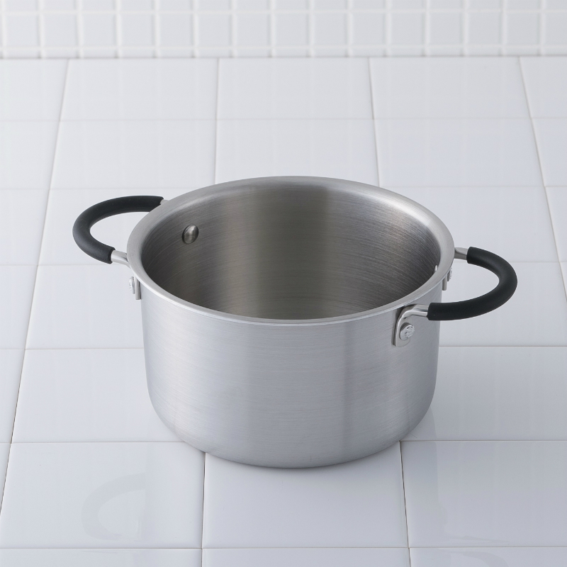 o.e.c. ミニマ 両手鍋深型15cm(ガラス蓋付): キッチン用品｜貝印公式