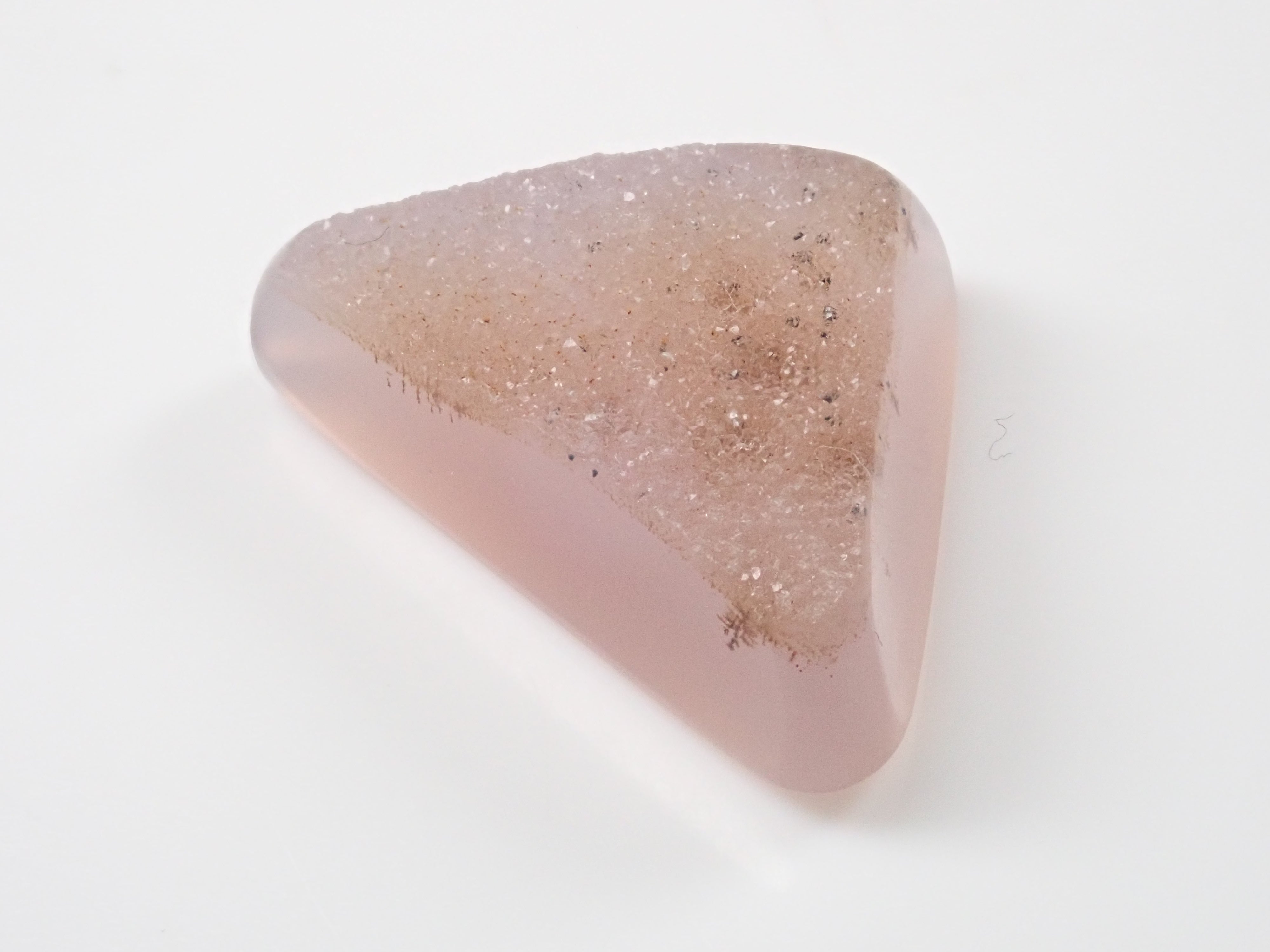 アゲート 34.143ctルース（ドゥルージーアゲート）