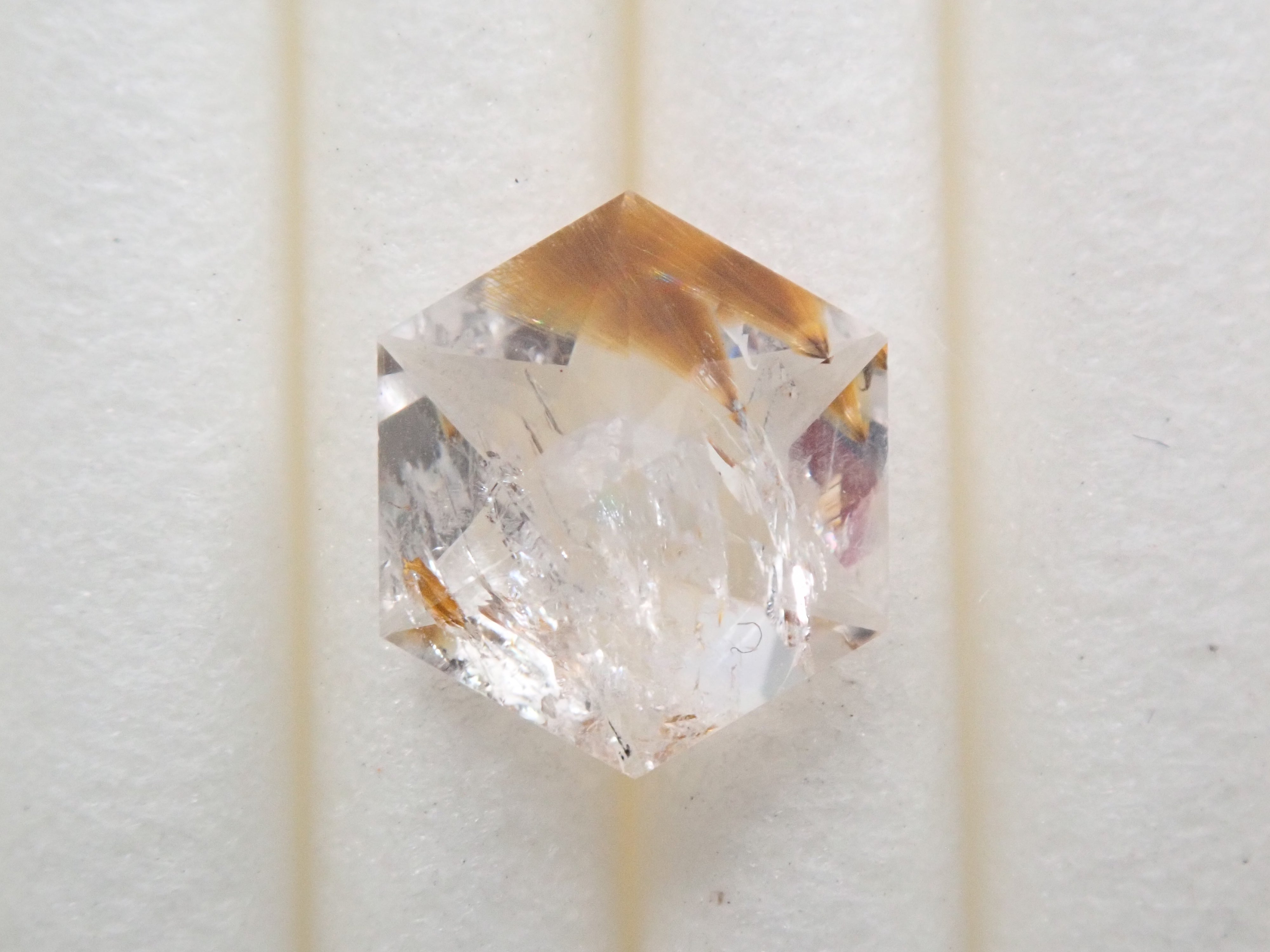 ブラジル産ゲーサイトインアメジスト 0.806ctルース