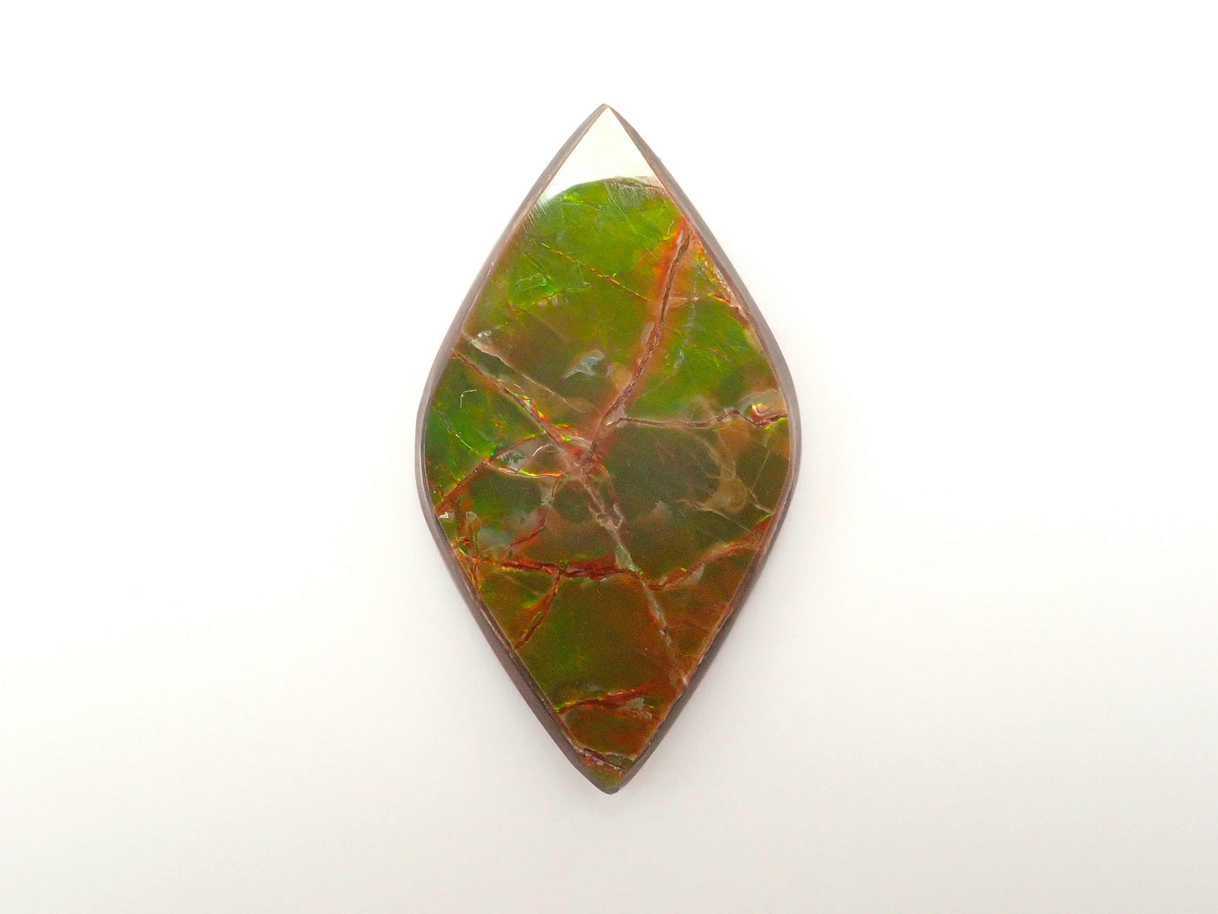 カナダ産アンモライト 17.043ctルース