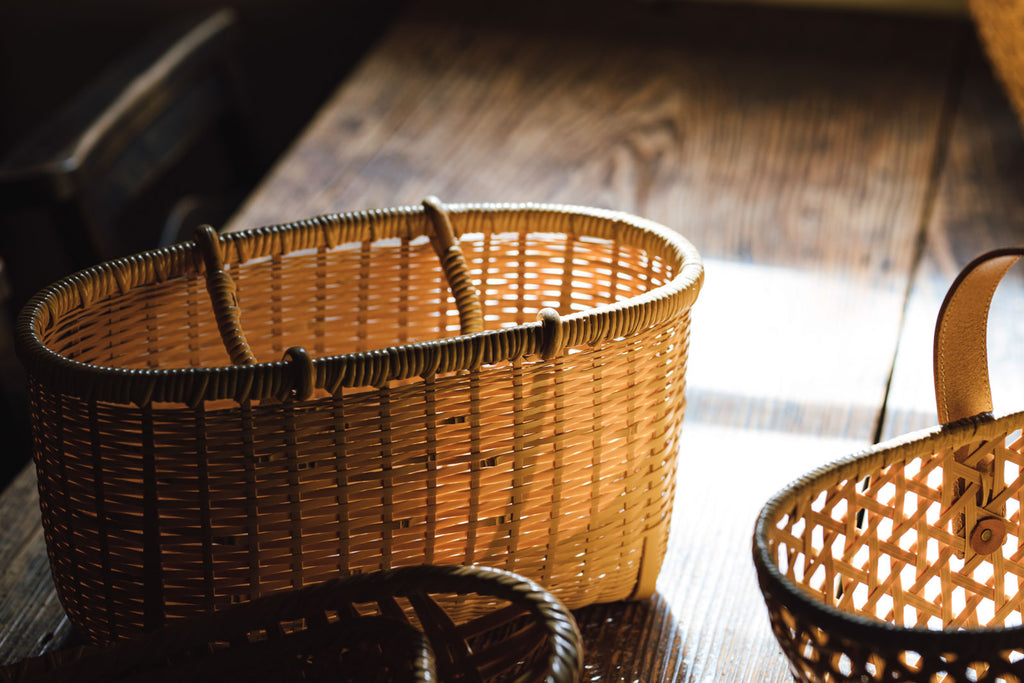 竹聲館 ござ目編みバスケット ピッコロ ｜くらすこと公式オンラインストア