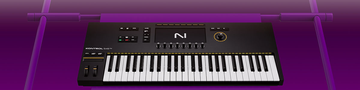 Native Instruments KONTROL MIDIキーボード S49 MK3 正規輸入代理店