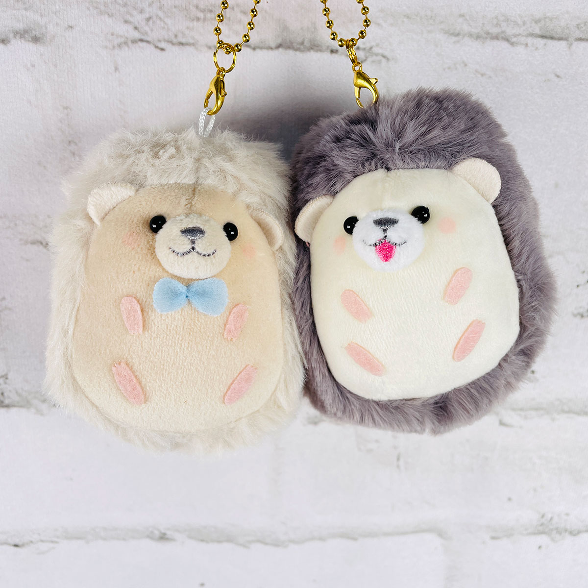 クラックス BIGニコぬい ペアキーホルダー ハリネズミ 118055 - 動物