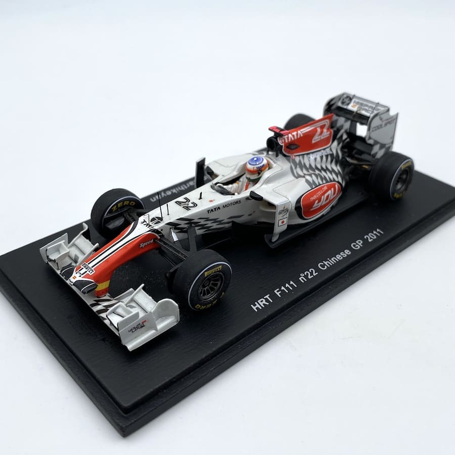 SPARK 1/43 HRT F1 F111 リカルド 2011 ベルギーGP SPARK 1/43 HRT F1
