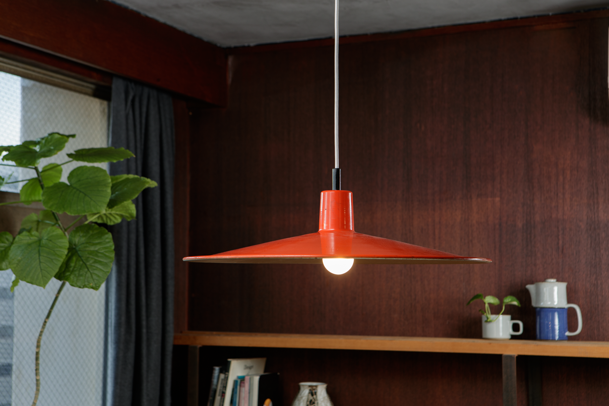 スチール製 レトロペンダントライト オレンジ – store by roovice