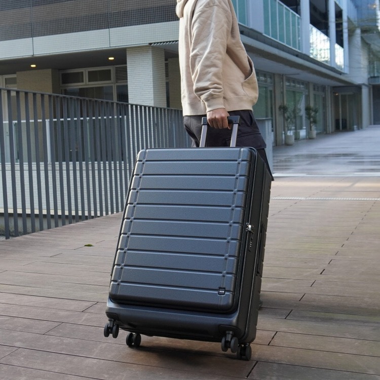 WEB限定】ACE エスカレラ 87/100L スーツケース エキスパンド フロント