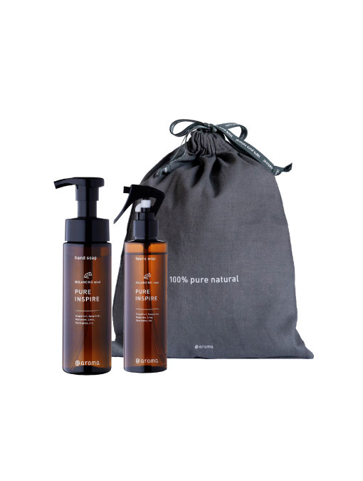 ハンドソープ&ファブリックミスト ピュアインスパイア(セット)の通販