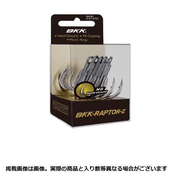BKK トリプルフック Raptor-Z #4/0: ルアー用品｜釣具の通販なら