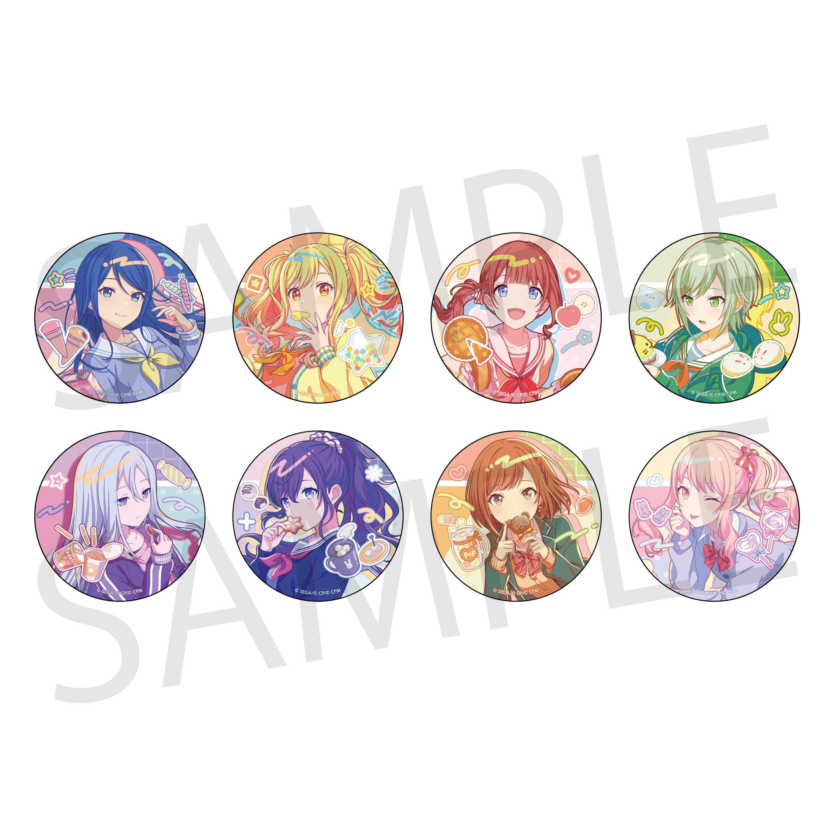 Pastel＊Palettes Together!! 限定 全員 缶バッジ30点 Pastel