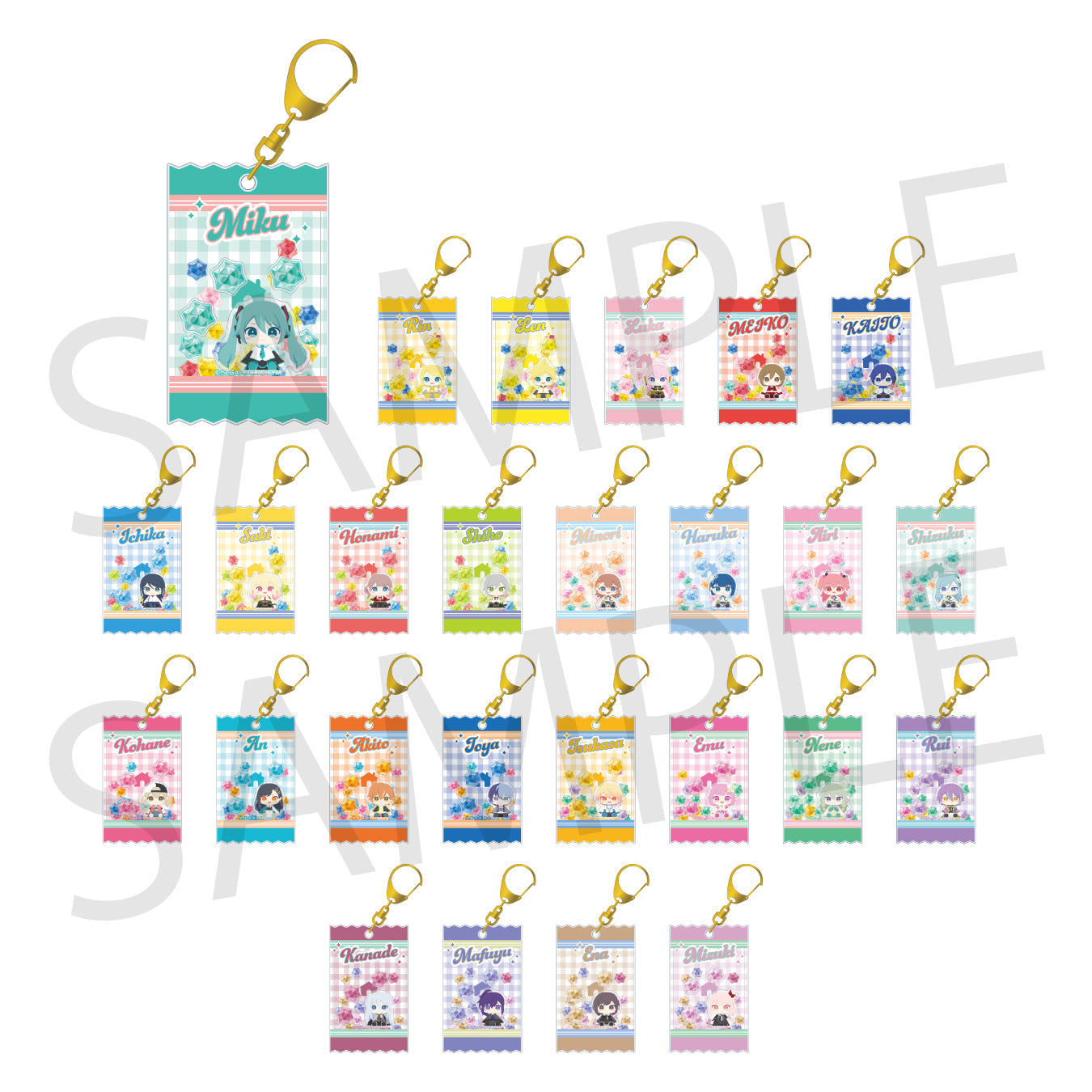 アクリルキーホルダー – Colorful Palette Store