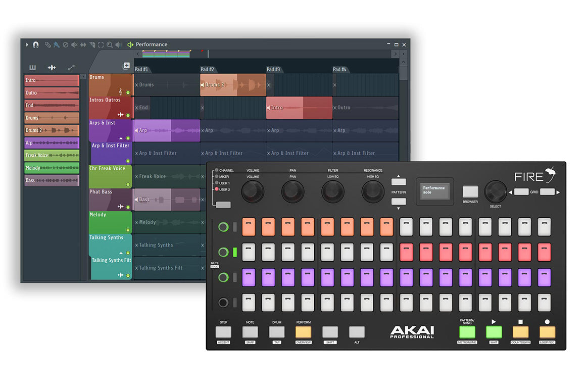 Akai Professional Fire FL Studio Controller – DJ TechTools