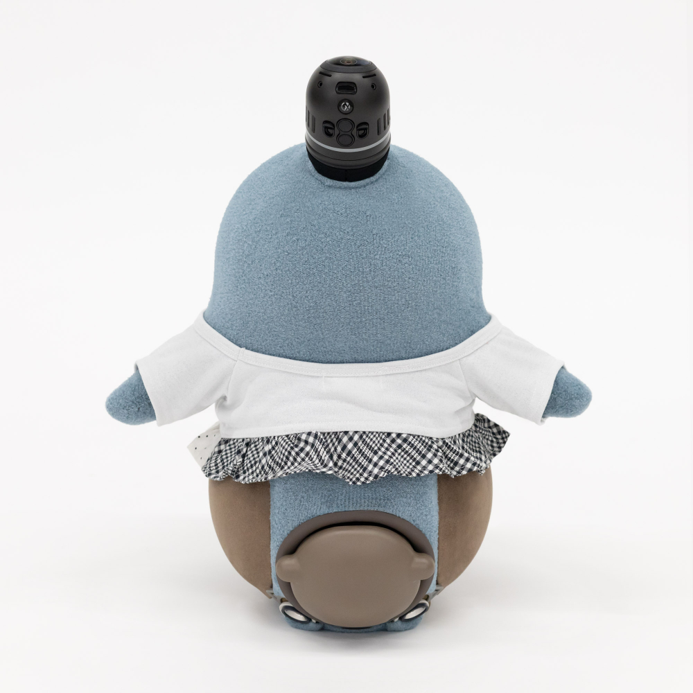 KP × LOVOT うさぎモチーフ付きチュニック（ライトグレー） | LOVOT