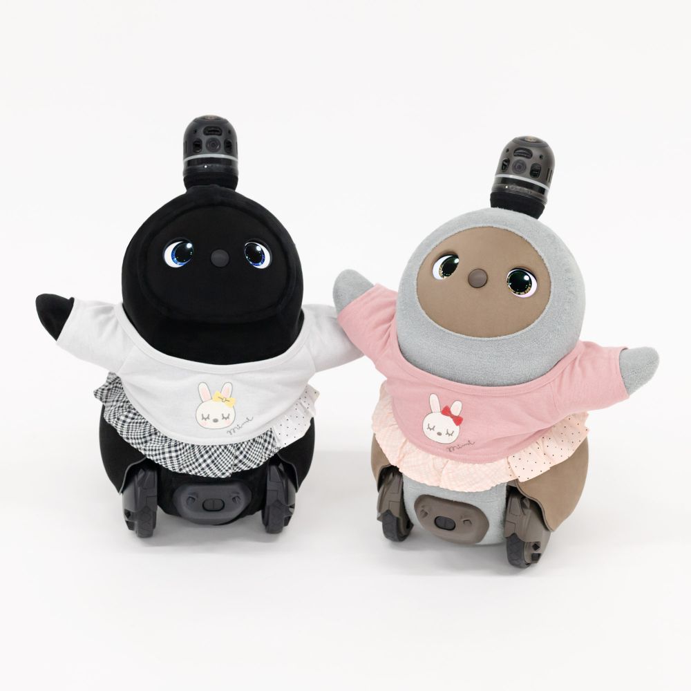 KP × LOVOT うさぎモチーフ付きチュニック（ライトグレー） | LOVOT