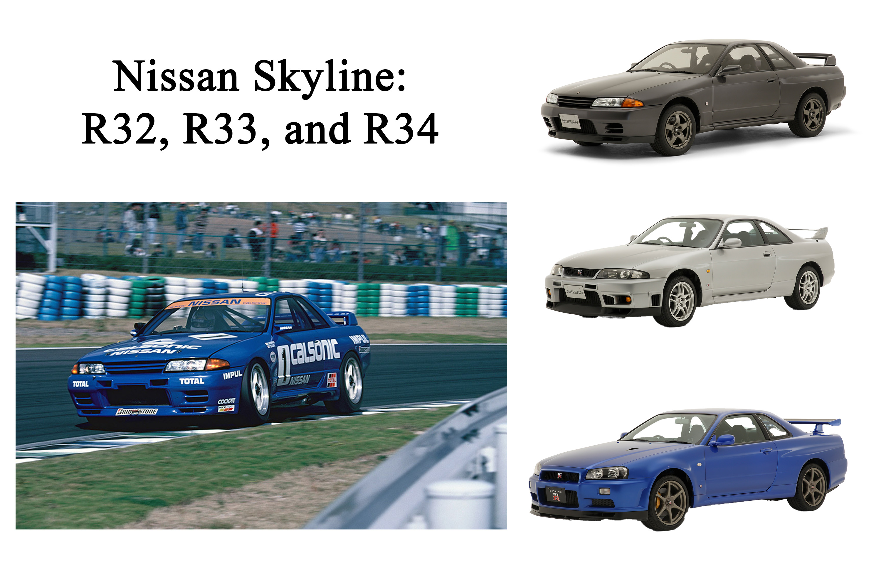 The Nissan Skyline: The Era Of Godzilla (R32, R33 and R34) | The