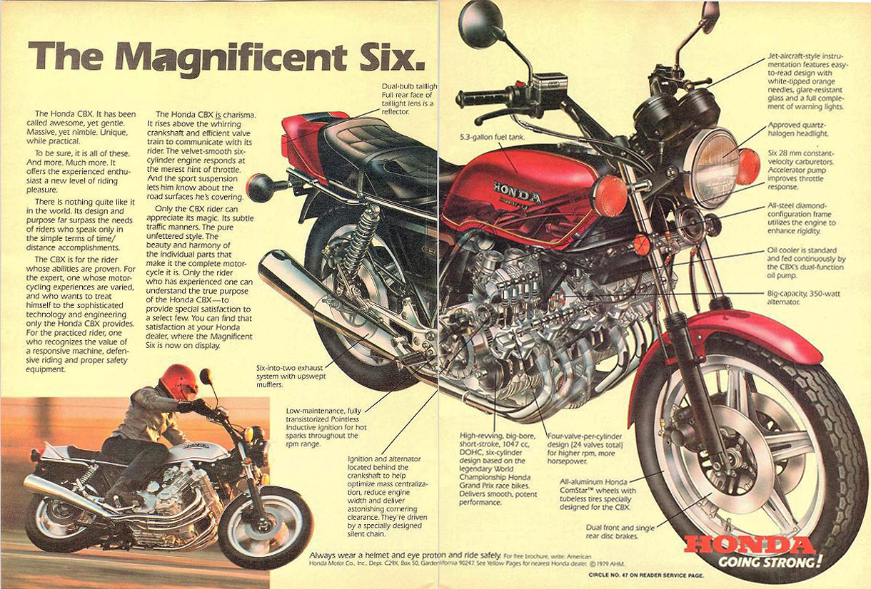 The 1979-1982 Honda CBX: From Showroom Fizzle to Six-Cylinder