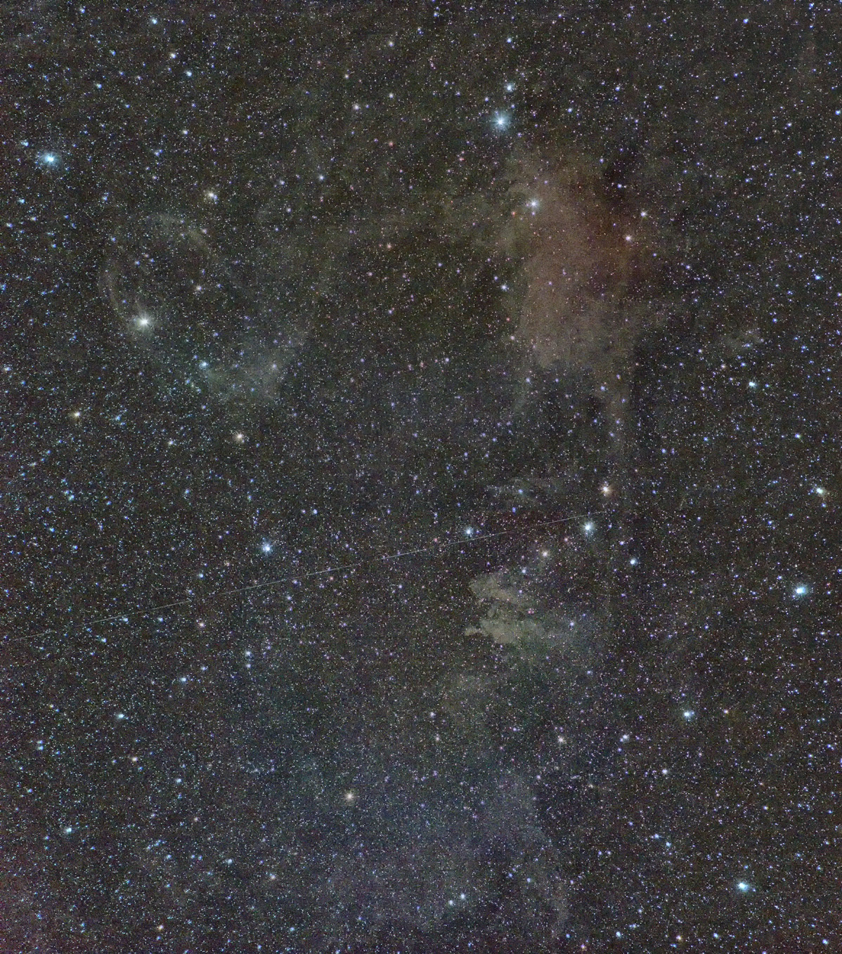 Molecular Cloud around Delta Ari
