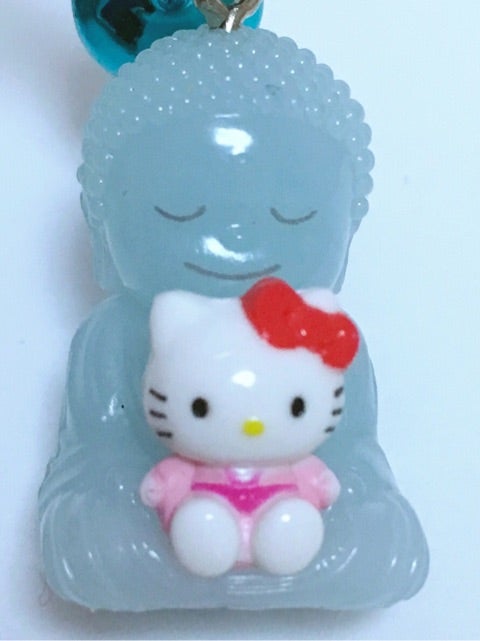 ♡神奈川県-45♡鎌倉限定 大仏抱っこキティちゃん水色♡2005年
