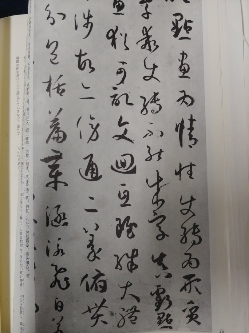 第66臨 『書譜』其の2～書の本質的な…～ | みかんせい人、湧く