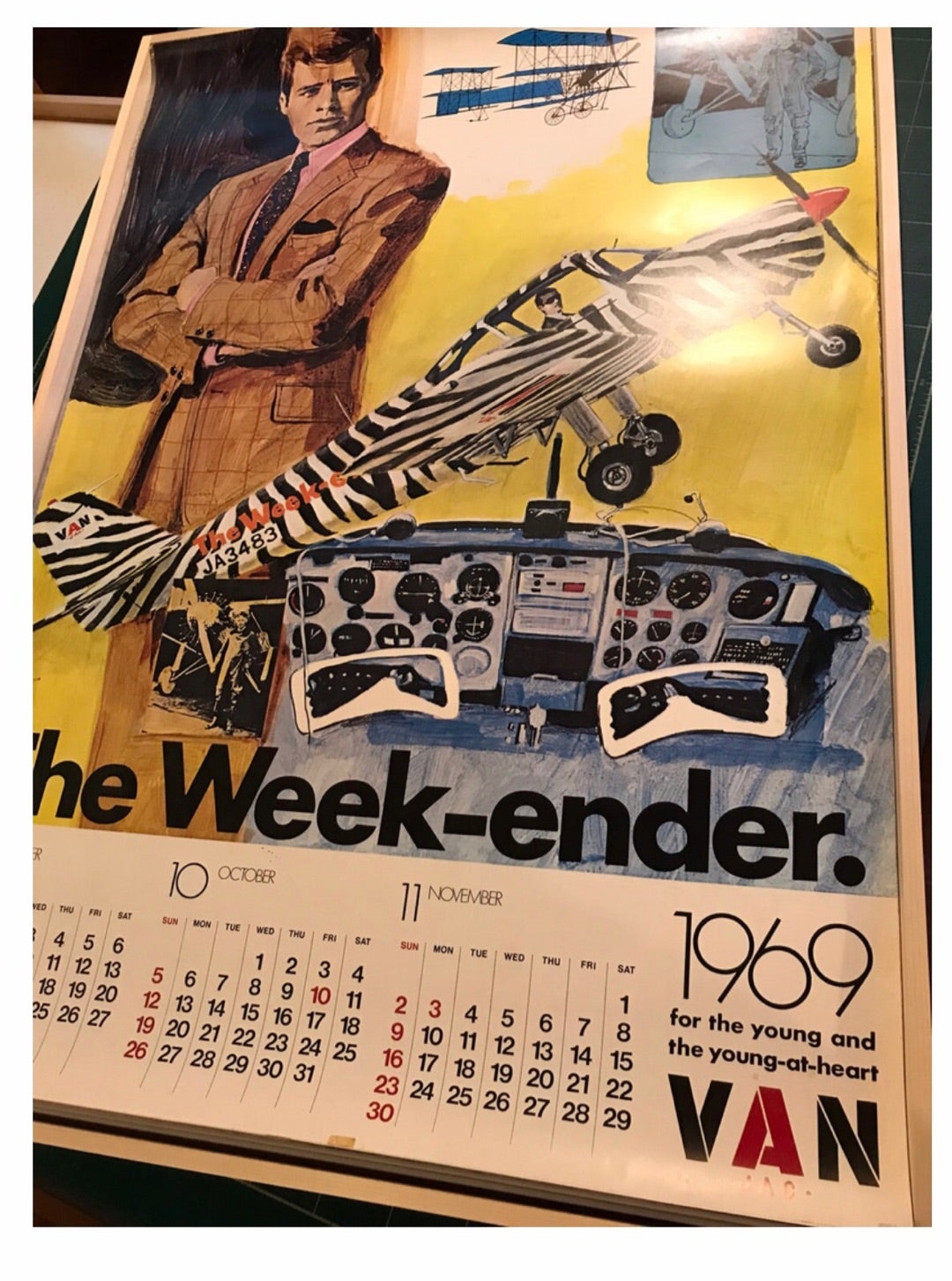 ⭐️VAN 1969 幻のポスターイラスト/穂積和夫 | 「昭和とVANと橘浩介