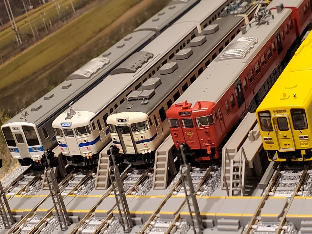 TOMIX 92311 475系九州色を仕上げます③ | 鉄道模型なまけ日記