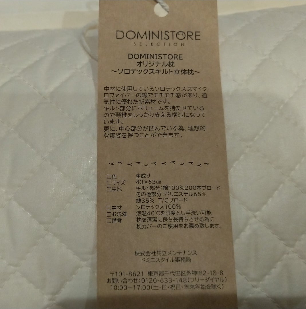 ドーミーインさんの枕を買ってみた | 北海道～釣り温泉日記～