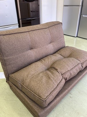 ニトリ カジュアルソファキッド3 ブラウン | リサイクルショップ Picasso