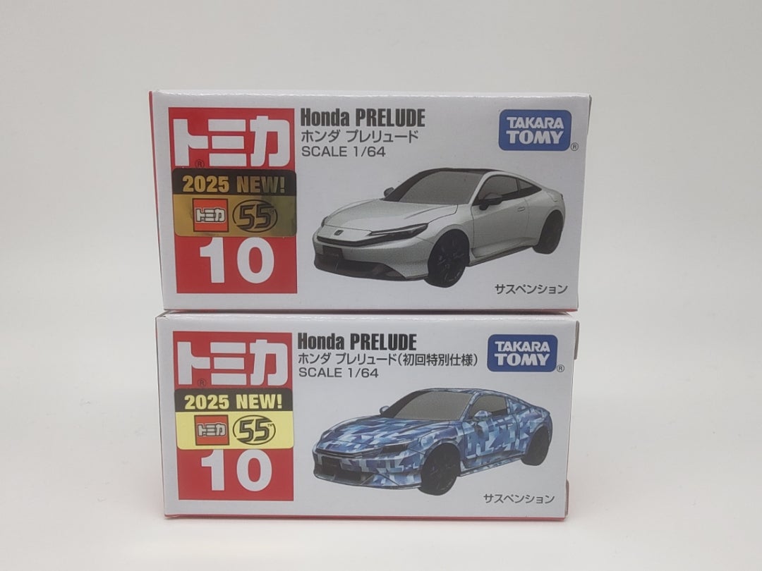 令和に蘇ったプレリュード！！】トミカ No.10 ホンダ プレリュード