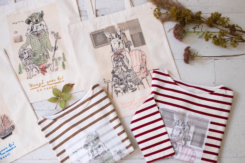 ナタリー・レテが「ウサギ・プゥ・トワ」20周年に合わせて、描き下ろし