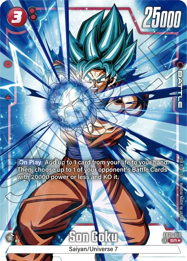 FB04-129 Son Goku Dragon Ball Super Card Game Fusion World Card