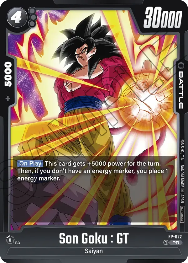 FB03-140 Son Goku : GT Dragon Ball Super Card Game Fusion World