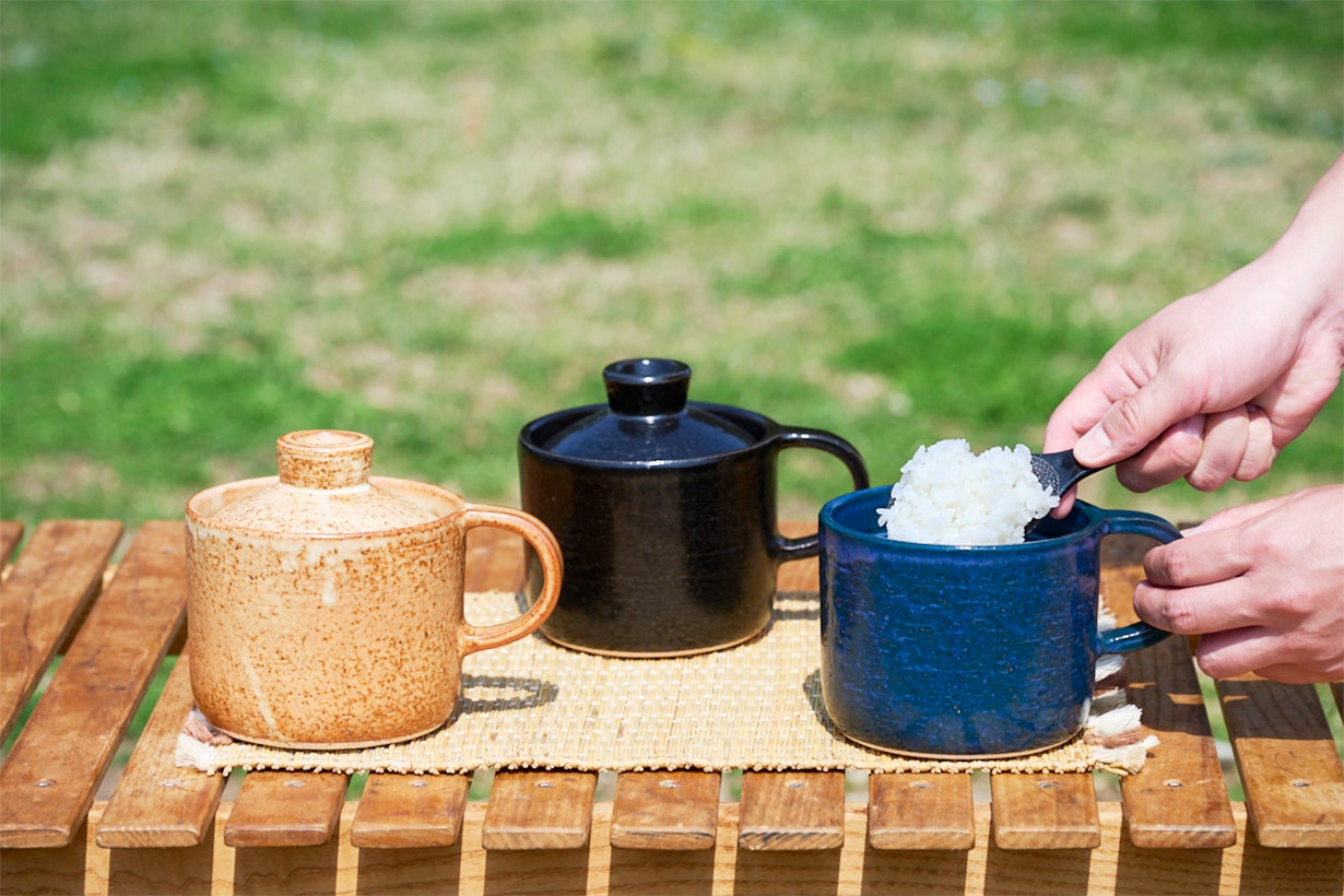 有田焼・おまぐはん×ソトレシピの進化系ソロ土鍋！誰でも簡単に料亭の
