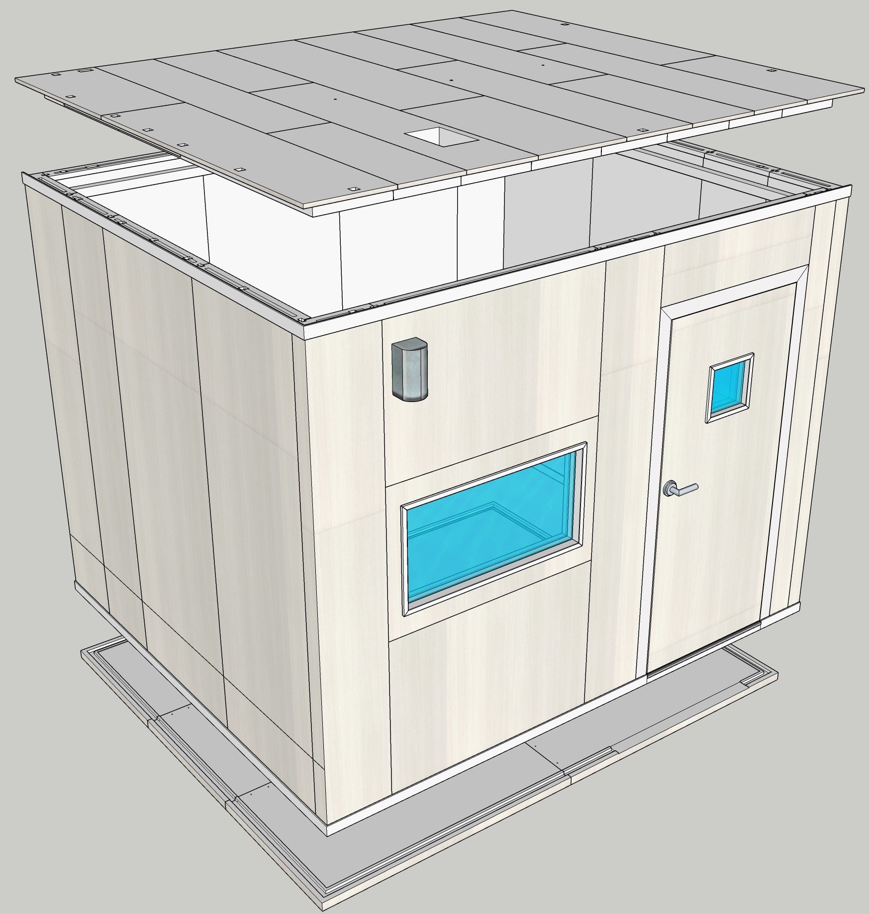 自分の個室空間ができる持ち運べる集中デスク「SEREN desk