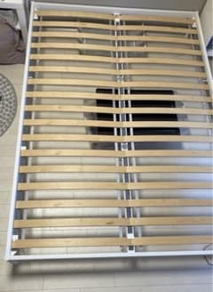 IKEA ダブルベッド ベベルスタード 美品 【 引き取り限定 】 - メルカリ