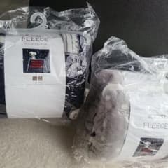 新品未使用 UNIQLO 2WAYスヌーピーフリース ブランケット 2枚セット