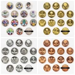 ドラゴンボールZ コレクティブルメダル 全種 コンプ シークレット