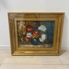 2026年最新】絵画 油絵 ばらの人気アイテム - メルカリ