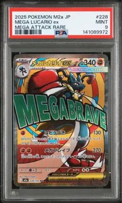 2026年最新】メガルカリオex psa10の人気アイテム - メルカリ