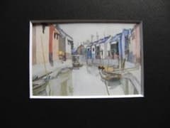 中西 利雄、札幌の夏、新品額装付、画集画、状態良好