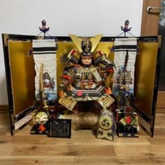 17代目秀月作童宝初陣大将8号オルゴール付