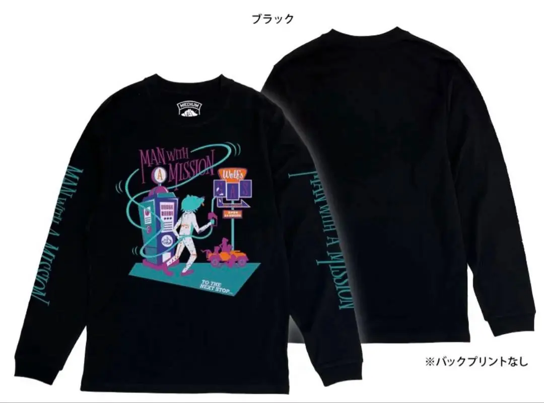 2026年最新】man with a mission 長袖の人気アイテム - メルカリ