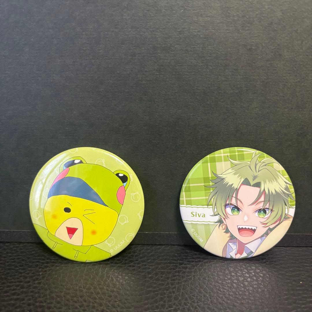 カラフルピーチ シヴァ 缶バッジ からぴちパラダイス 直筆イラスト缶