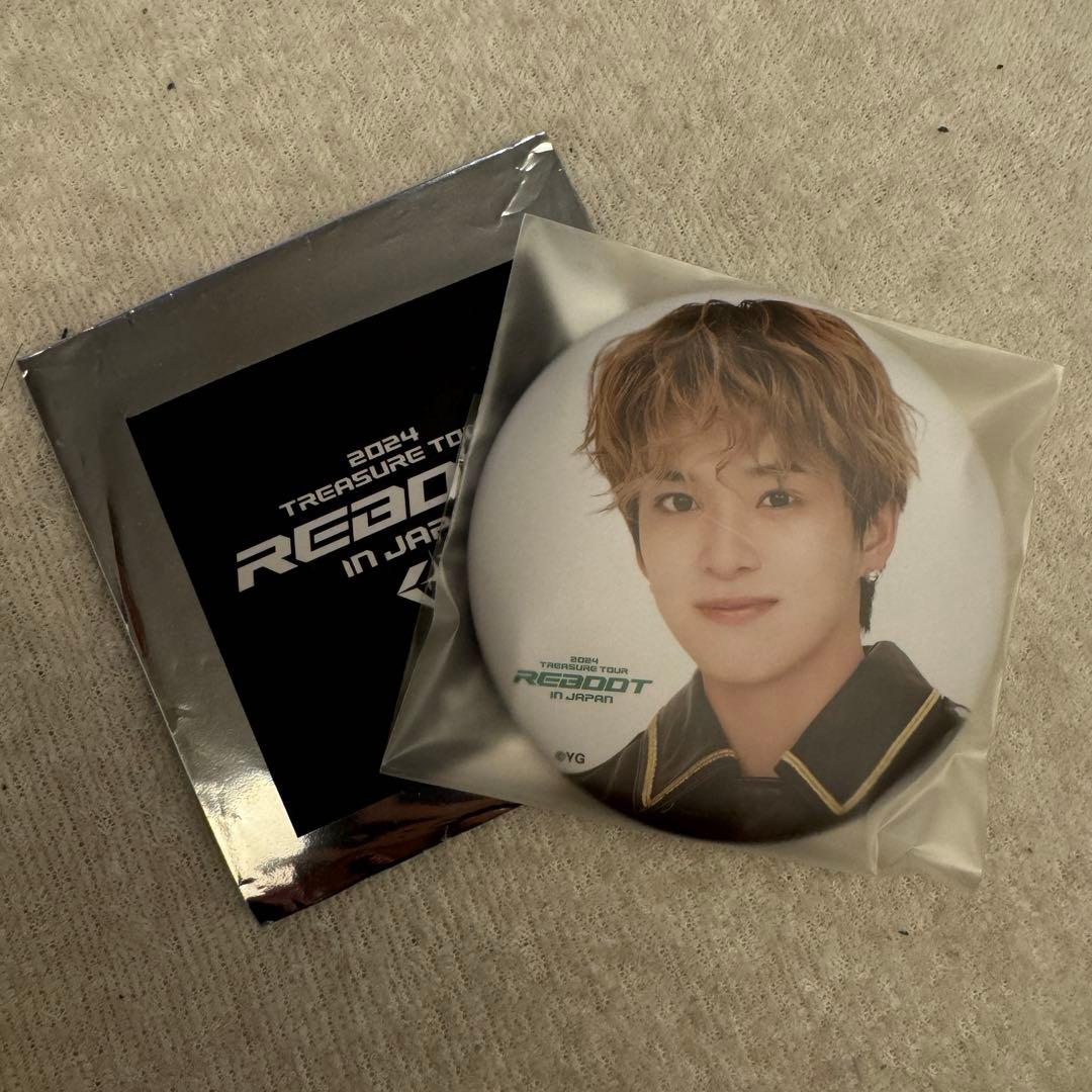 TREASURE アサヒ REBOOT ツアー 缶バッジ - メルカリ