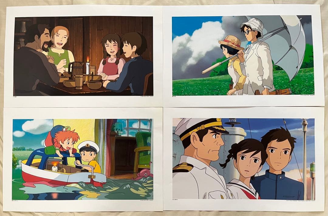 ☆超レア 非売品☆ おまけ付！スタジオジブリ 全21作品 アートフレーム