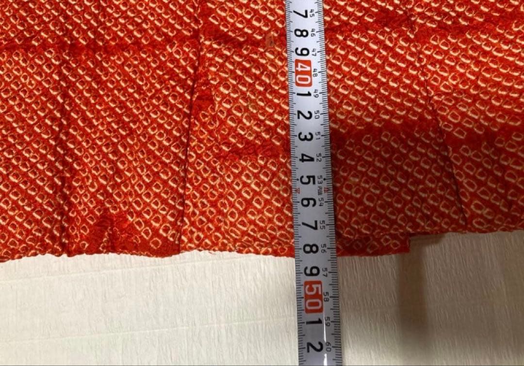 超豪華 七五三着物フルセット 着物被布長襦袢半襟付総絞り染め分け金糸3