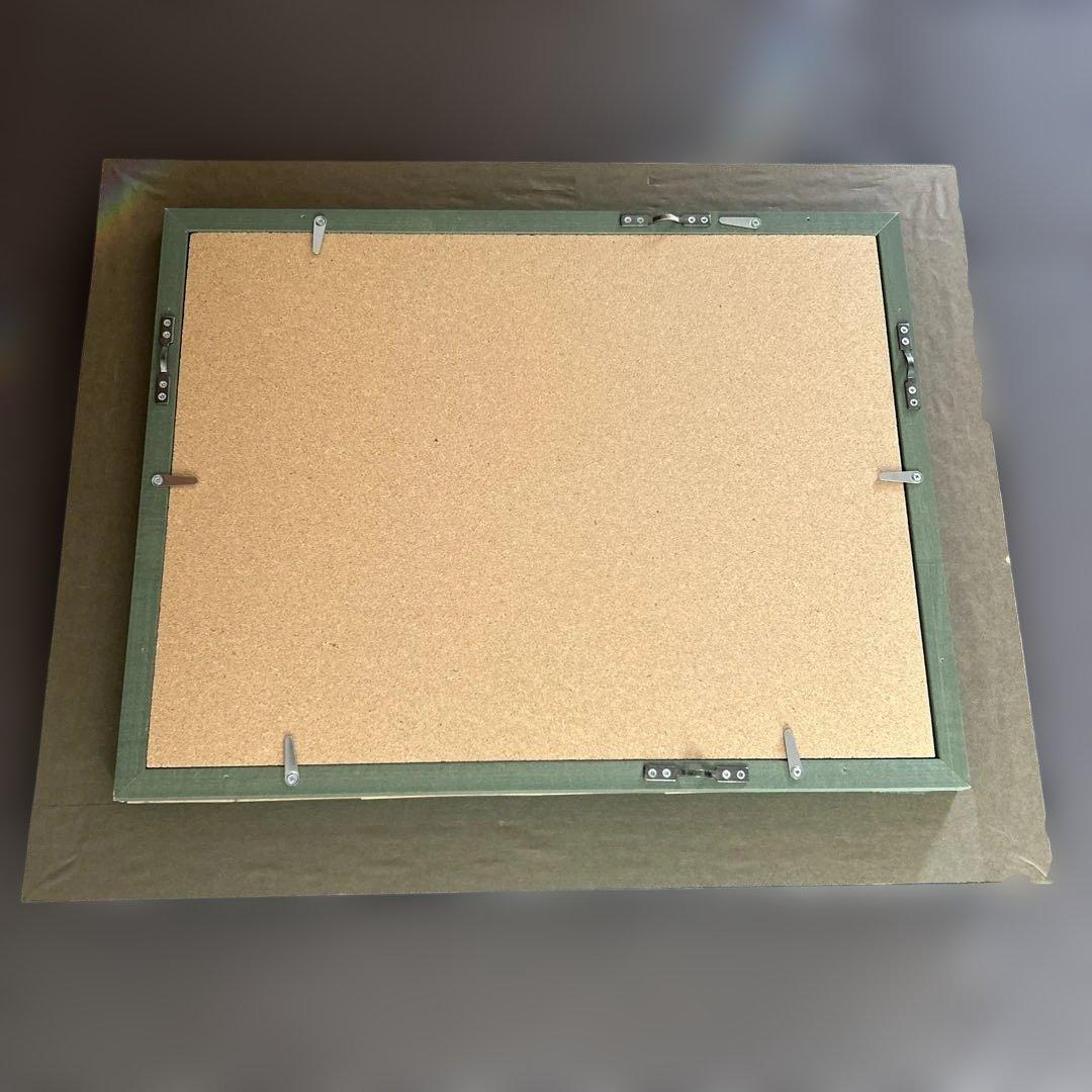 嶋崎 和　作　桜富士　直筆サイン入り