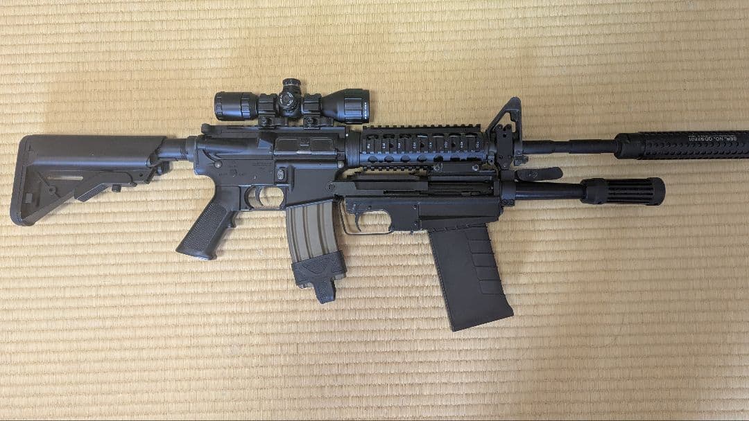 【ジャンク品】東京マルイ SOPMOD m4 スコープ付き ジャンク品】東京マルイ SOPMOD m4 スコープ付き ジャンク品】東京