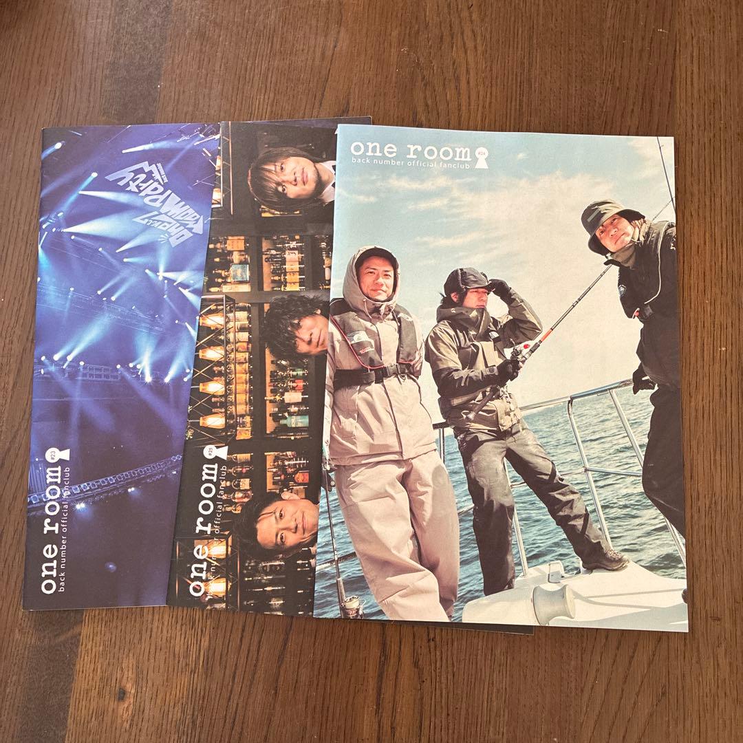 backnumber 会報 one room 3冊 - メルカリ