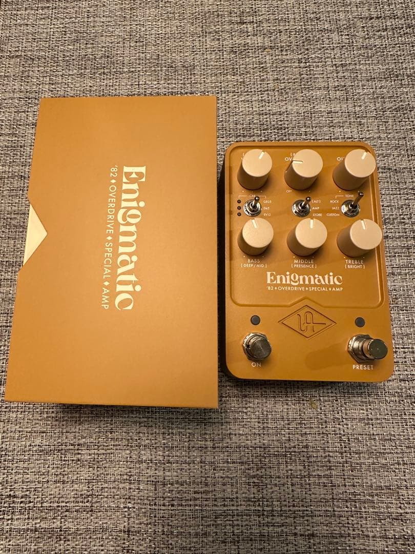 uafx Enigmatic オーバードライブエフェクター Universal Audio UAFX Enigmatic '82 Overdrive – United States