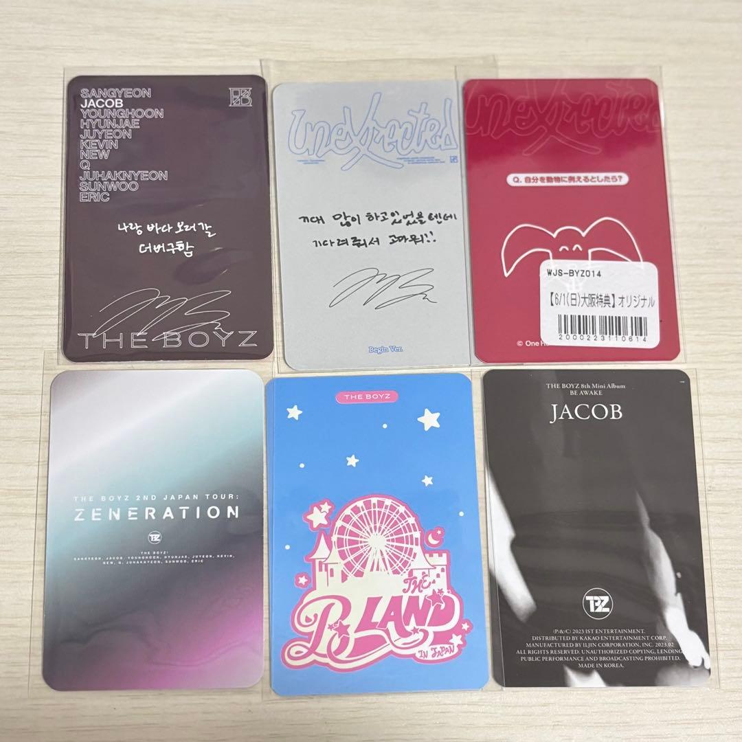 THEBOYZ ジェイコブ トレカ セット - メルカリ