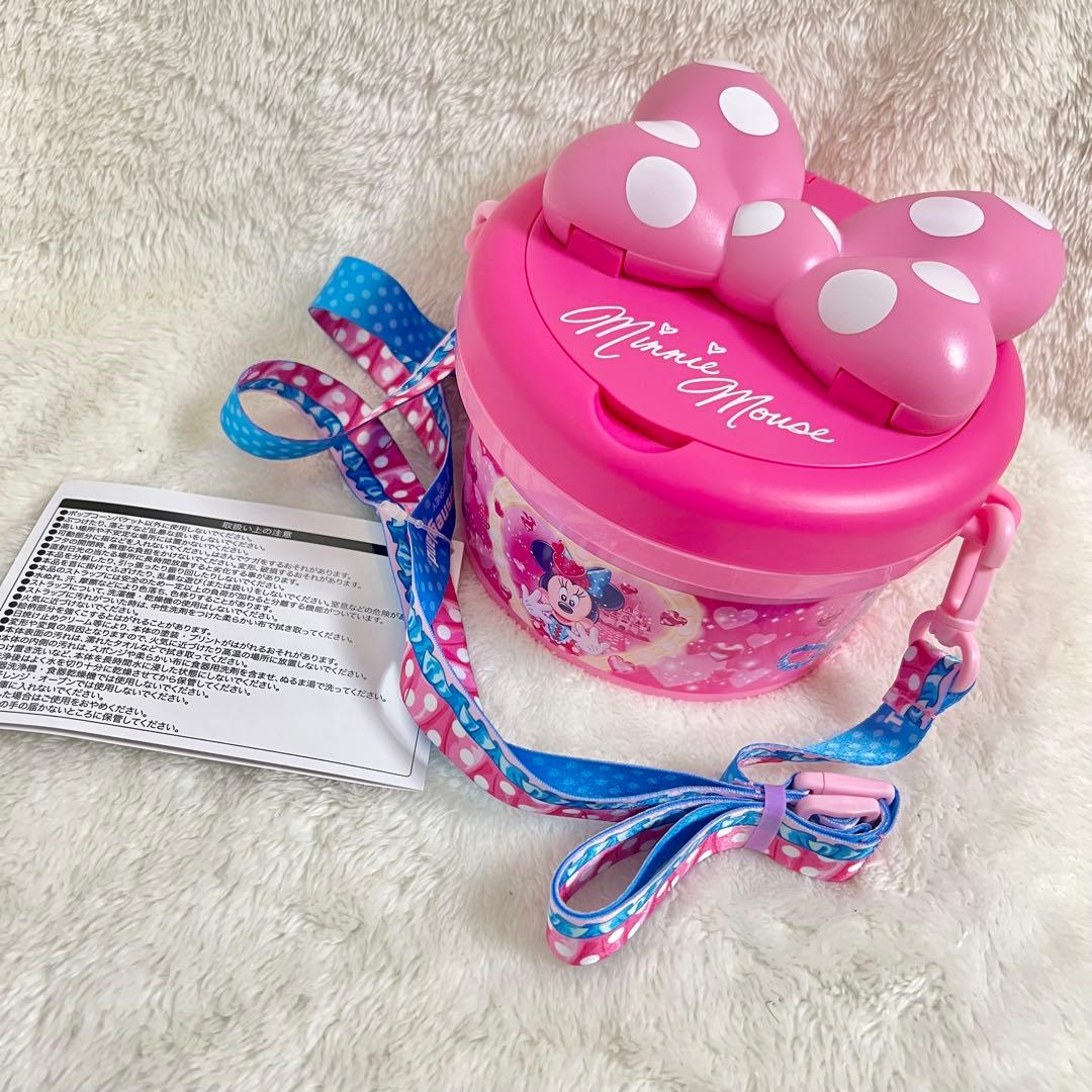 ミニー パルパルーザ ポップコーンバケット 新品未使用 新品未使用 ミニー パルパルーザ ミニーのファンダーランド